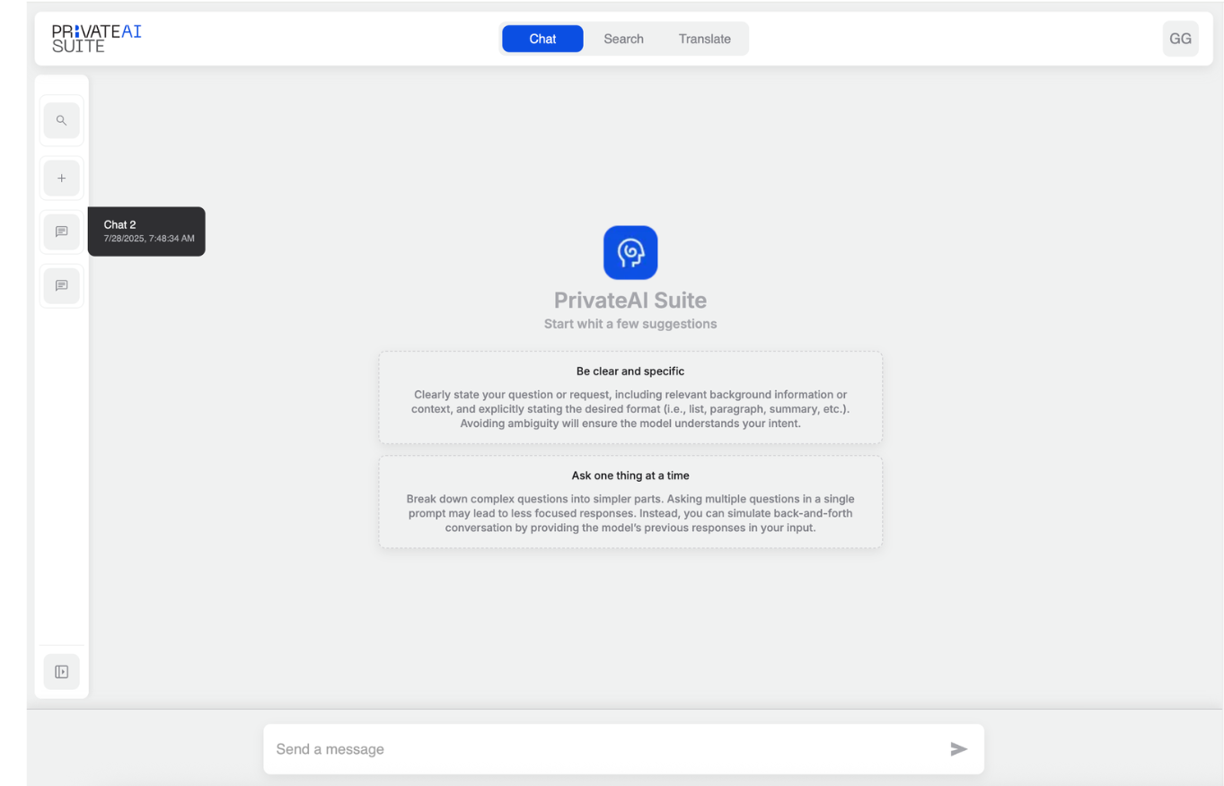 PRIVATEAI SUITE